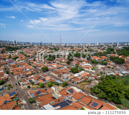 Aerial view of Campo Grande, MS, Brazil 111275050