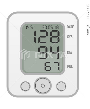 medical electronic tonometer stock vector illustration 111275450