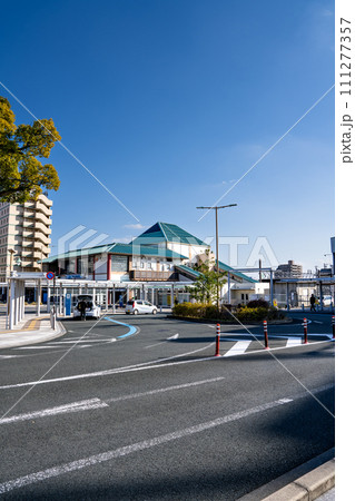 JR磐田駅北口からの街並み(静岡県) 111277357