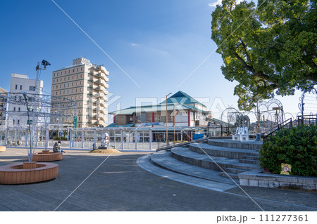 JR磐田駅北口からの街並み(静岡県) JR磐田駅北口からの街並み(静岡県) 111277361