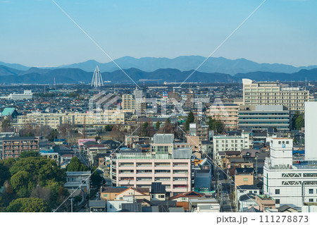 一宮市役所、展望ロビーからの眺め〈愛知県一宮市〉 111278873