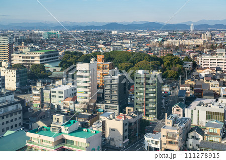 一宮市役所、展望ロビーからの眺め〈愛知県一宮市〉 111278915