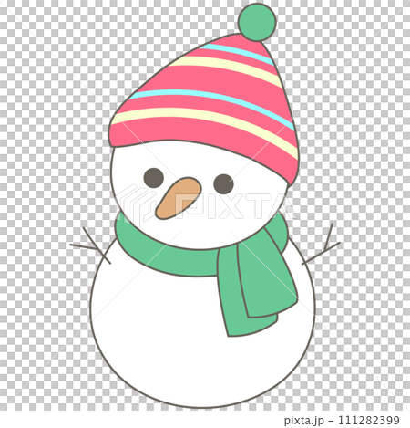 sweet winter cute funny snowman sweet winter cute funny snowman 111282399