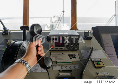 Navigational control panel and vhf radio 111283842