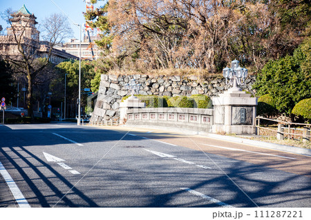 【名古屋市内】早朝の清水橋 【名古屋市内】早朝の清水橋 111287221