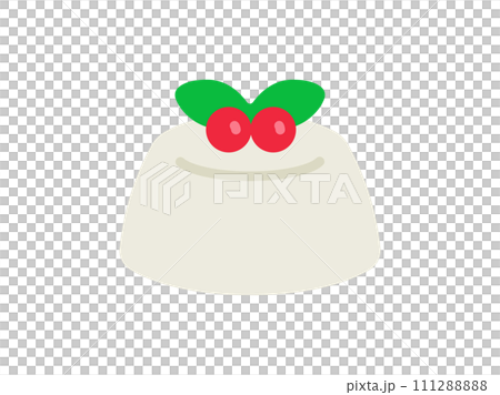 パンナコッタのアイコンのイラスト パンナコッタのアイコンのイラスト 111288888
