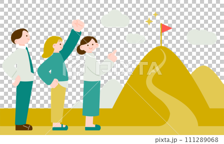 瞄準目標的業務團隊 111289068