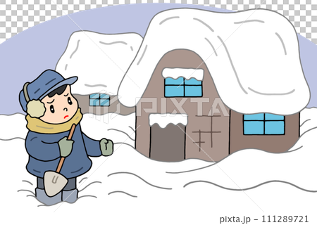 天災——雪災、大雪、降雪、氣象災害 天災——雪災、大雪、降雪、氣象災害 111289721