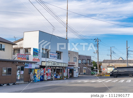 駅前風景 上総一ノ宮駅 駅前風景 上総一ノ宮駅 111290177