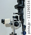 Phoropter or ophthalmoscope equipment macro. 111290534
