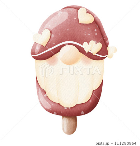 Valentine's Day themed ice cream bars Valentine's Day themed ice cream bars 111290964