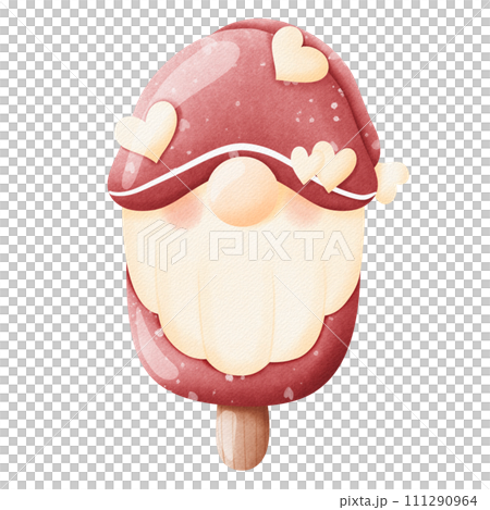 Valentine's Day themed ice cream bars Valentine's Day themed ice cream bars 111290964