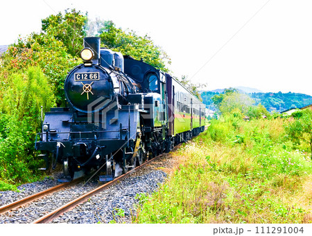 真岡鉄道の蒸気機関車 真岡鉄道の蒸気機関車 111291004