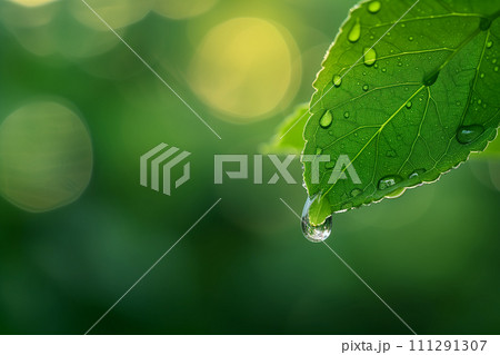 水滴のついた「AI生成画像」 水滴のついた「AI生成画像」 111291307