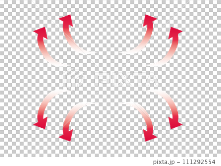 向上和向下延伸的箭頭 向上和向下延伸的箭頭 111292554