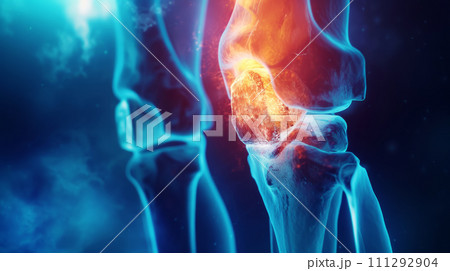 X線画像での骨折診断の重要性を強調: 整形外科医が的確な治療に導く<AI生成素材> 111292904