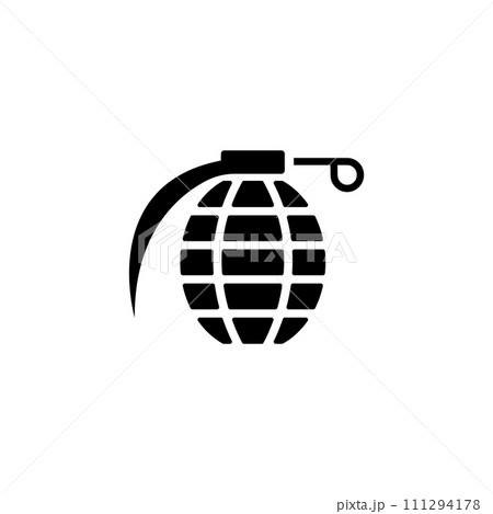 grenade icon vector illurtration logo design 111294178