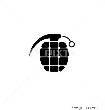 grenade icon vector illurtration logo design 111294180