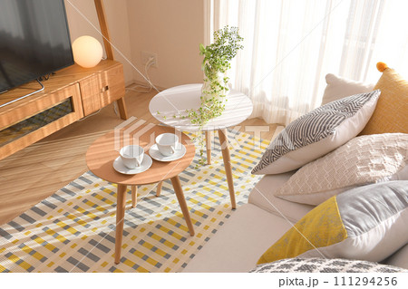 住宅　インテリア　 リビングルーム　イメージ 111294256