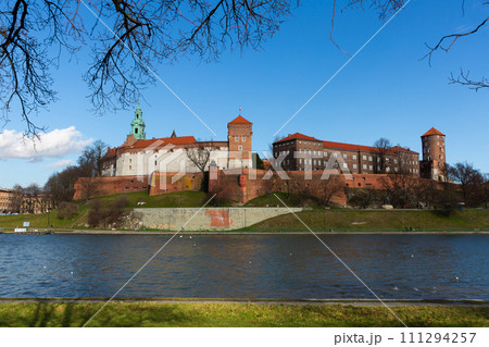 View of Wawel Castle, Poland 111294257