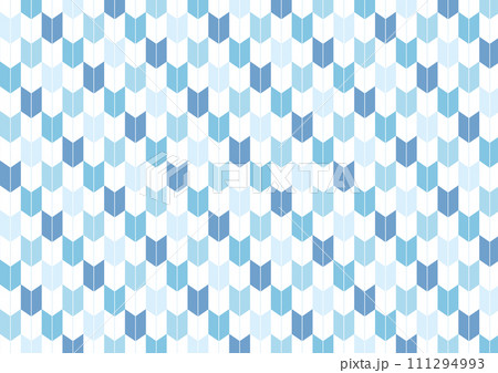 矢絣の青い和柄パターン背景壁紙 矢絣の青い和柄パターン背景壁紙 111294993