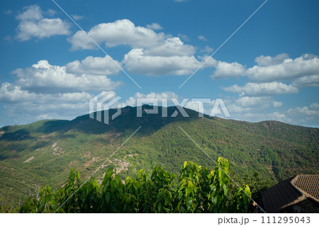 Verdant Ardeche Mountain Range Verdant Ardeche Mountain Range 111295043