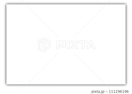 rectangle Realistic paper banner shadow effect frame rectangle Realistic paper banner shadow effect frame 111296196