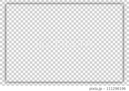rectangle Realistic paper banner shadow effect frame rectangle Realistic paper banner shadow effect frame 111296196