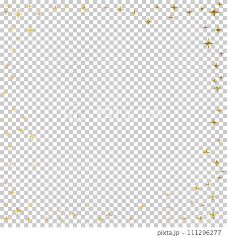 star sparkle bunting gold glitter shinny illustration carnival garland birthday new year baby shower party decoration banner colorful boho style border frame 111296277