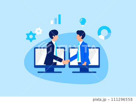 ビジネスネットワークのイメージ 111296558