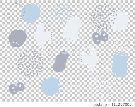 Cute hand drawn bird dot illustration Cute hand drawn bird dot illustration 111297003