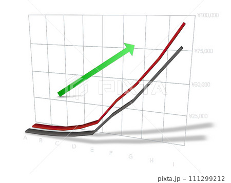 グラフを使ったビジネス資料 111299212