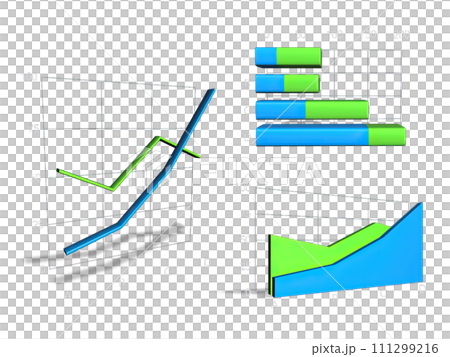 グラフを使ったビジネス資料 111299216