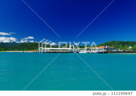 沖縄県西表島　上原港 111299697