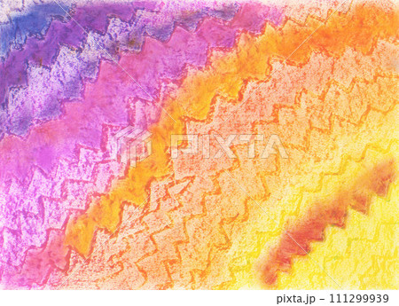 ピンクのグラデーションがキレイなパステルアート 111299939