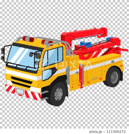レッカー車のイラスト レッカー車のイラスト 111300272