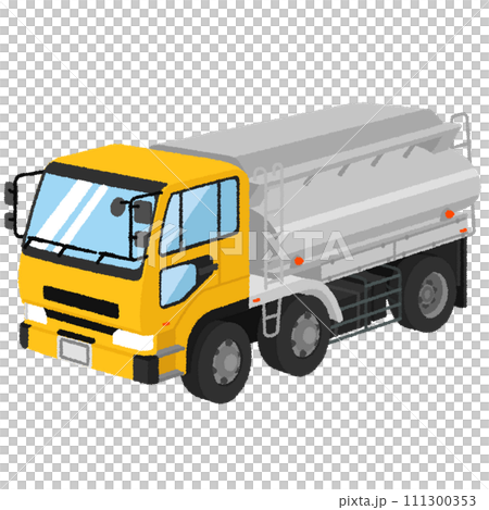 Illustration of tank lorry 111300353