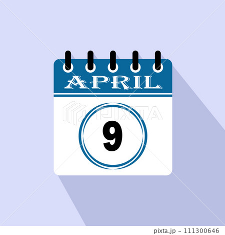 April 9 Icon 111300646