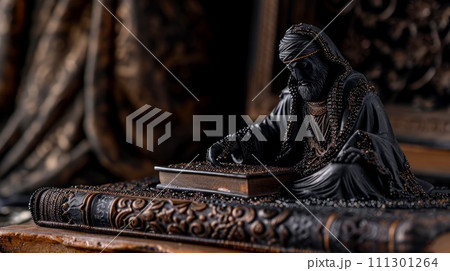 Arabic statue 111301264