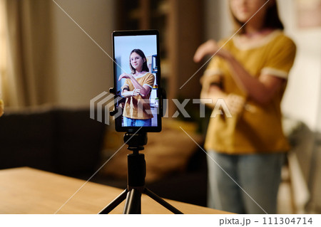 Video of cute dancer with disability 111304714