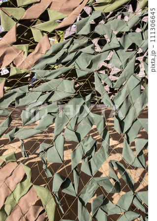 Tent cover in camouflage color, background or texture Tent cover in camouflage color, background or texture 111306645