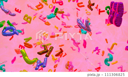 3D illustration Background for advertising and wallpaper in education and school scene. 3D rendering in decorative concept. 3D illustration Background for advertising and wallpaper in education and school scene. 3D rendering in decorative concept. 111306825