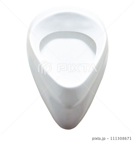 White man urinal 111308671