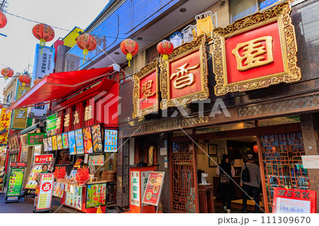 神奈川県 横浜市 横浜中華街(市場通り) 神奈川県 横浜市 横浜中華街(市場通り) 111309670