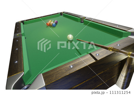ビリヤード(billiard) 透過素材 ビリヤード(billiard) 透過素材 111311254