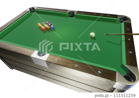 ビリヤード(billiard)　透過素材 111311259