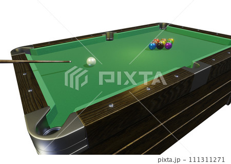 ビリヤード(billiard)　透過素材 111311271