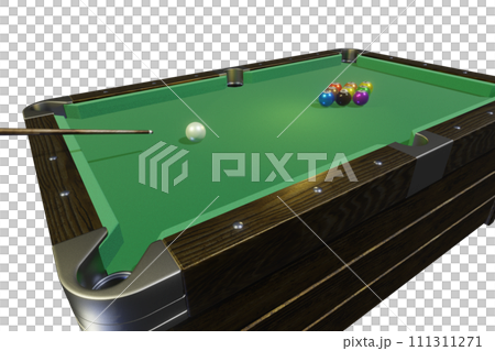 ビリヤード(billiard)　透過素材 111311271