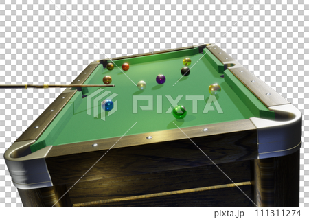 ビリヤード(billiard)　透過素材 111311274