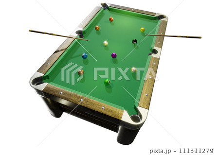 ビリヤード(billiard) 透過素材 ビリヤード(billiard) 透過素材 111311279
